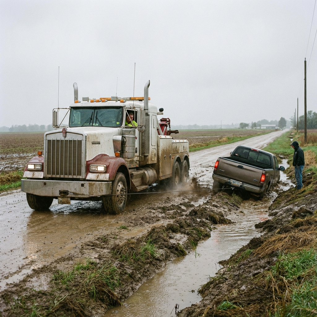 Winch Out (Off-Road Recovery)
